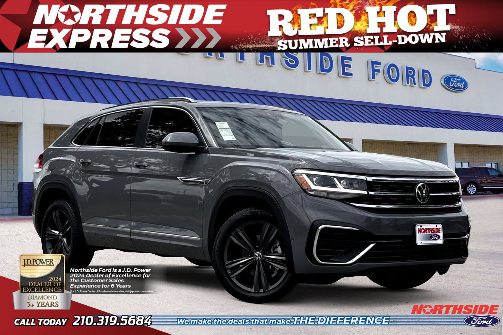 2022 Volkswagen Atlas Cross Sport 2.0T SEL R-Line