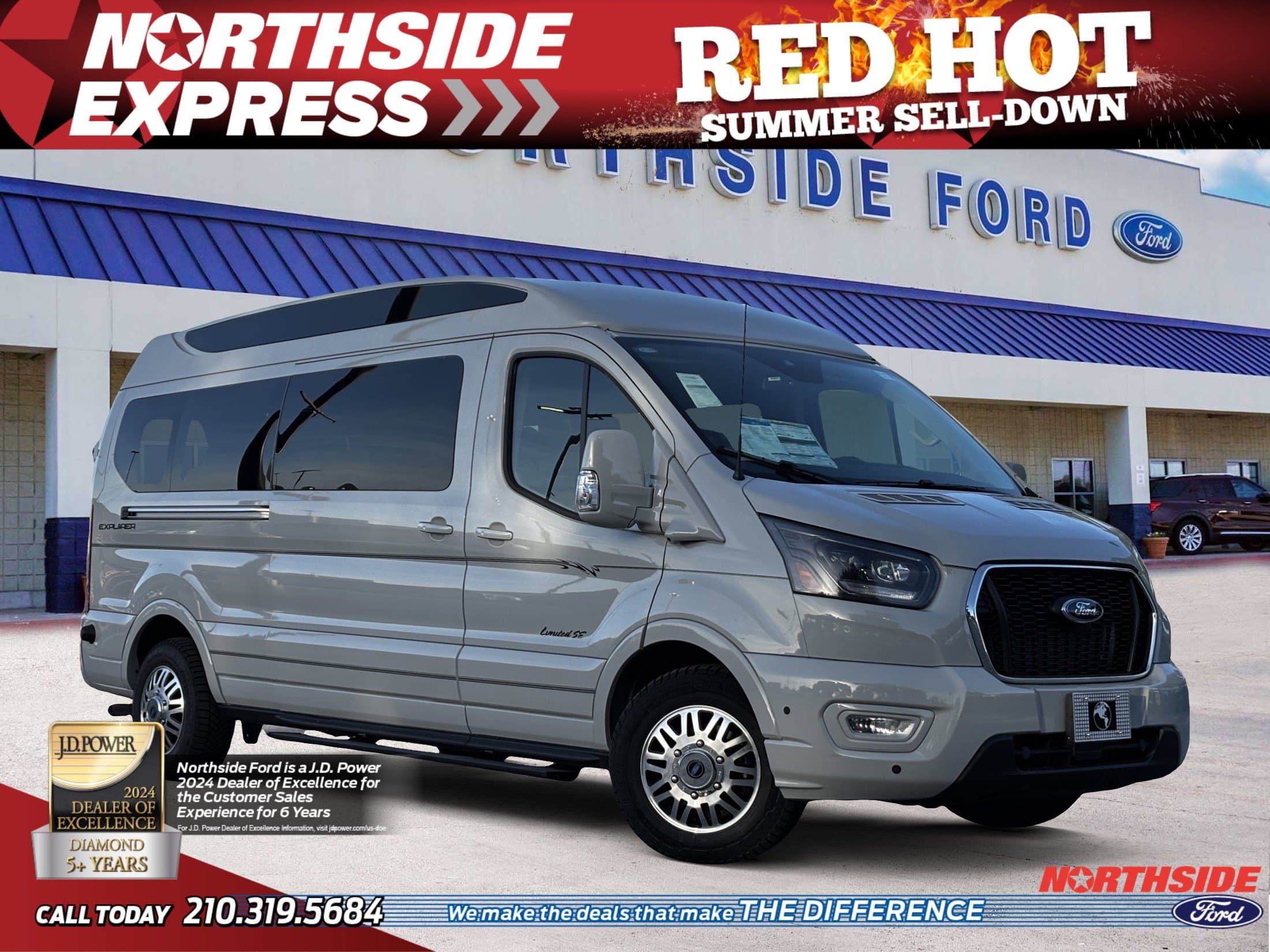 2025 Ford Transit Explorer Van 